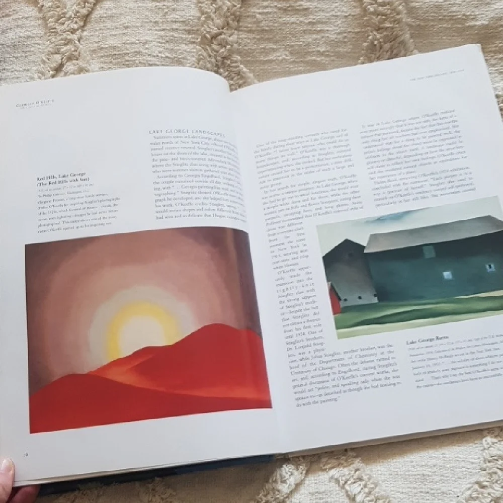 Georgia O'Keeffe: An Eternal Spirit by Susan Wright art book - Picture 5 of 12